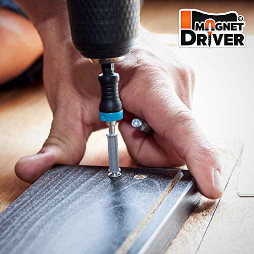 MAGNET DRIVER® SOPORTE MAGNETICO B50, adaptable a cualquier destornillador o taladro. Este blister contiene 5 soportes magnéticos Magnet Driver de diferentes medidas.