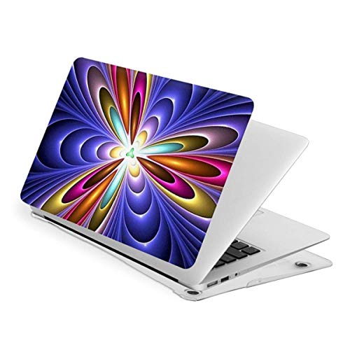 Maletín para Ordenador portátil para MacBook, pétalos Azules,