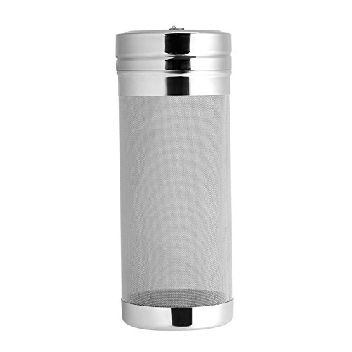 Malla de Acero Inoxidable Filtro de Cerveza en Línea Tubo de Embotellado Casero Elaboración Percolación de Café Tolva Seca 300 Micras Socialme-EU