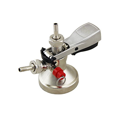 mangobuy Homebrew cerveza grifo barril acoplador acoplador G tipo barril grifo dispensador de cerveza barril de cerveza cerveza grifo sistema "G" acoplador accesorios de vino