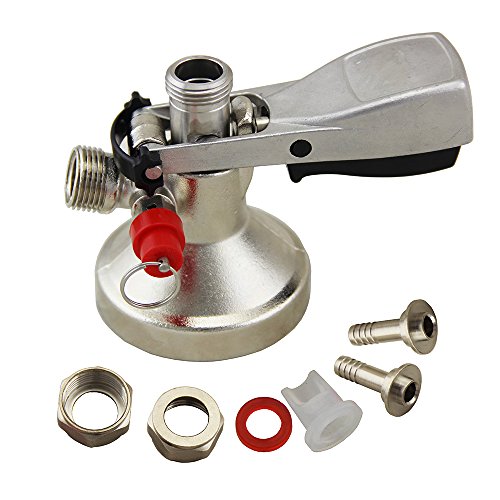 mangobuy Homebrew cerveza grifo barril acoplador acoplador G tipo barril grifo dispensador de cerveza barril de cerveza cerveza grifo sistema "G" acoplador accesorios de vino