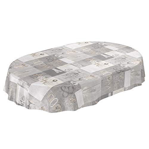 Mantel de hule, lavable, estilo industrial moderno, tamaño seleccionable, toalla, sättige, beständige Farben, 100 x 140cm