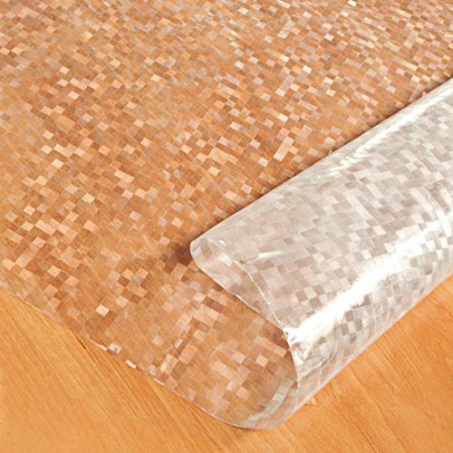 Mantel moderna transparente, venta AL METRO x 140 cm, antimanchas mod.KRISTAL 88