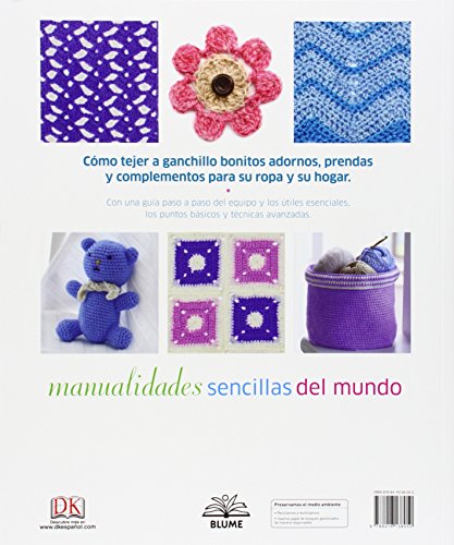 Manualidades sencillas. Ganchillo: hilos y lanas, muestras, prendas clásicas, ideas creativas