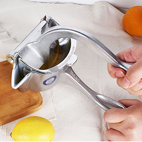Maquinaria Manual Exprimidor Saludable con Proceso de prensado en frío Exprimidor de Naranja a Mano Cocina o Comedor Zumo de Naranja y Granada de limón