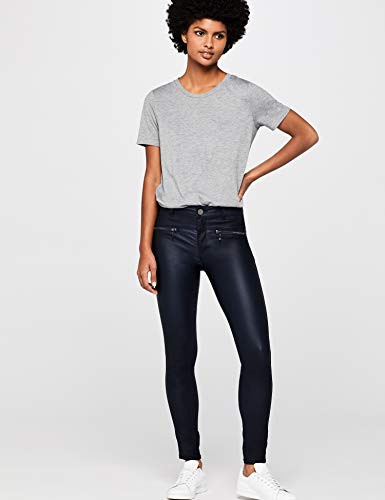 Marca Amazon - find. Pantalones Mujer, Azul (azul marino), 36, Label: XS