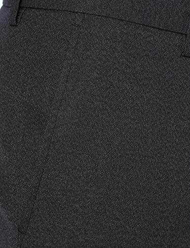 Marca Amazon - Hem & Seam Pantalones Hombre, Gris (Char), 32W / 29L, Label: 32W / 29L