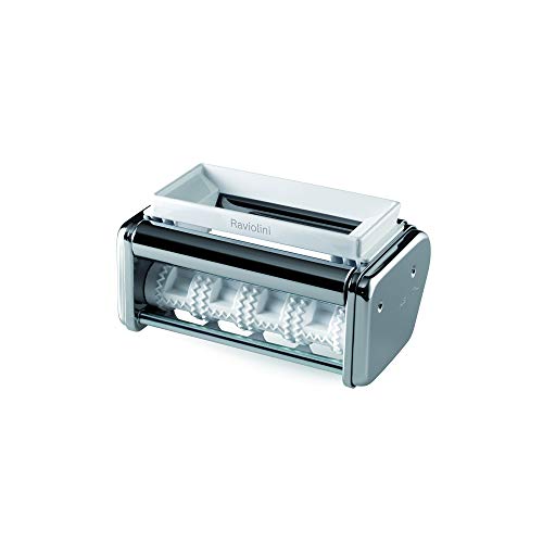 Marcato Accesorio Raviolini Máquina para Pasta, Acero Cromado, Plata, 17.7 X 11.2 X 9 Cm