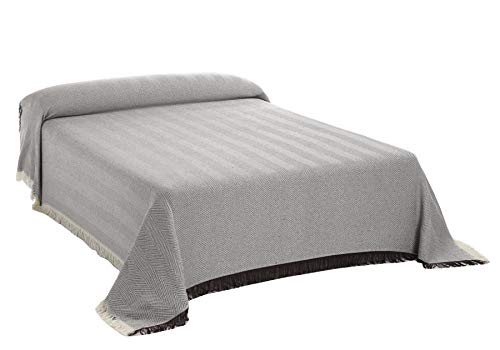 Martina Home Espiga - Foulard Multiusos, Crudo Marrón, 230 x 260 cm