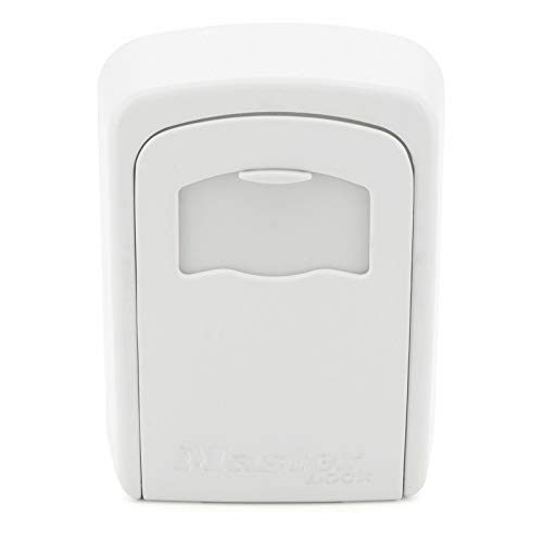 MASTER LOCK Caja fuerte para llaves [Mediana] [Montaje mural] [Blanco] - 5401EURDCRM - Caja de seguridad