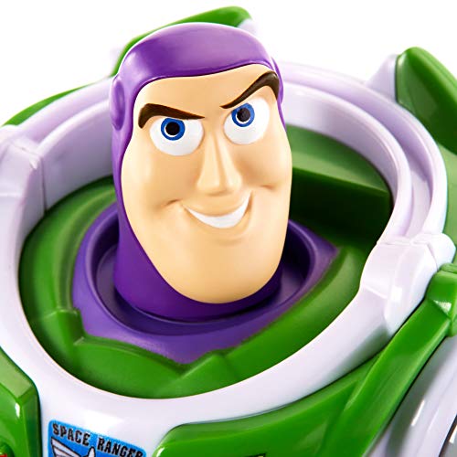 Mattel- Disney Toy Story 4-Figura con Voces y Sonidos Buzz Lightyear, Juguetes niños +3 años GGT32, Multicolor