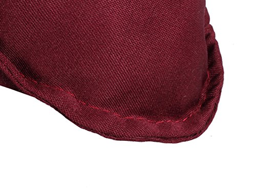 Meerweh Mar WEH palé Cojín con Respaldo Aprox. 120 x 140 x 10 cm – Fregadero para Euro palé, Rojo, 20065
