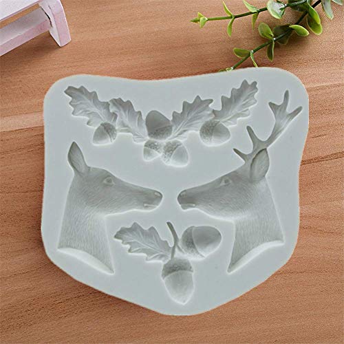 MEISISLEY moldes Silicona Navidad moldes Silicona reposteria Navidad Navidad Creativo Molde Navidad DIY Molde Variedad de Navidad Molde