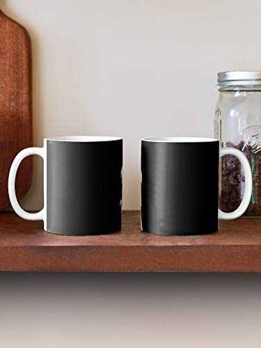 MELIBALI Satsuki Otaku Ryuko Anime Ragyo Matoi Mako NUI Kiryuin Manga Mankanshoku Best Mug Tiene 11oz de Mano Hechas de cerámica de mármol Blanco