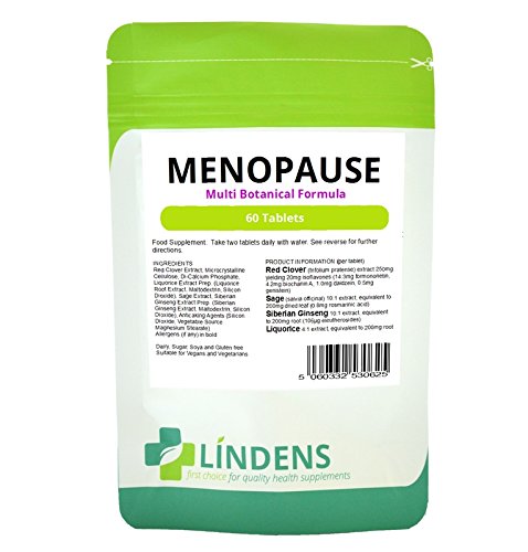 Menopausia Fórmula 3-PACQUETE 180 Tabletas trébol rojo Sage regaliz Ginseng
