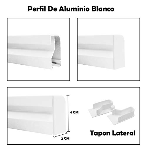 MercuryTextil Cortina para Puerta Tiras PVC 200x90cm，Cortina para Puerta Exterior，10 Color (Beige+Filo Marron)