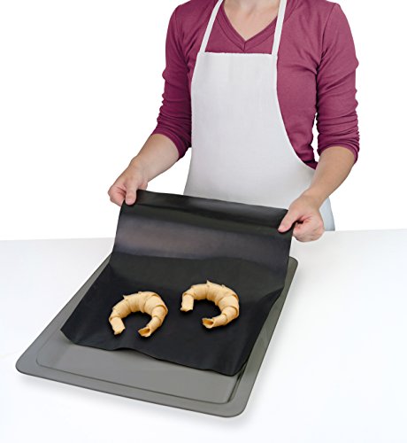 Metaltex Dolceforno Lámina de teflón para Horno, Negro, 33 x 40 x 0.1 cm