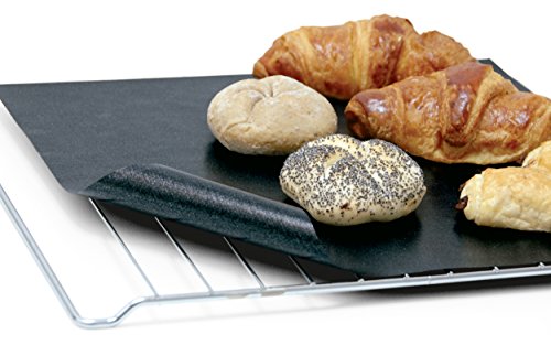Metaltex Dolceforno Lámina de teflón para Horno, Negro, 33 x 40 x 0.1 cm