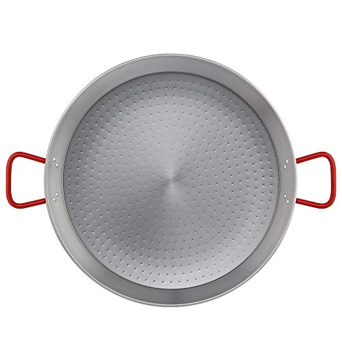 Metaltex - Paellera Acero Pulido 30 Raciones 70 cm