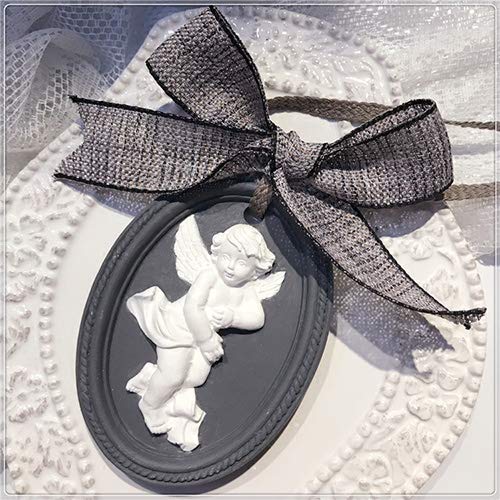Mini Angel Baby & Wings - Moldes para fondant, diseño de querubín angélico de silicona para decoración de tartas, de arcilla polimérica para niños y bebés, bautizos, decoración de cupcakes