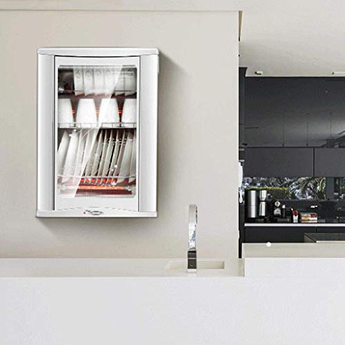 Mini Esterilizador Comercial Pie DesinfeccióN Armario Hogar Secador PequeñO Acero Inoxidable Estante De Almacenamiento 42.5 * 36.5 * 61cm, 600 W Gran Capacidad