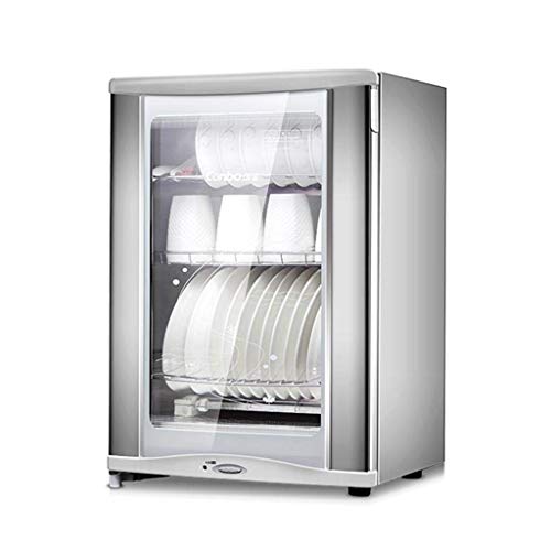 Mini Esterilizador Comercial Pie DesinfeccióN Armario Hogar Secador PequeñO Acero Inoxidable Estante De Almacenamiento 42.5 * 36.5 * 61cm, 600 W Gran Capacidad