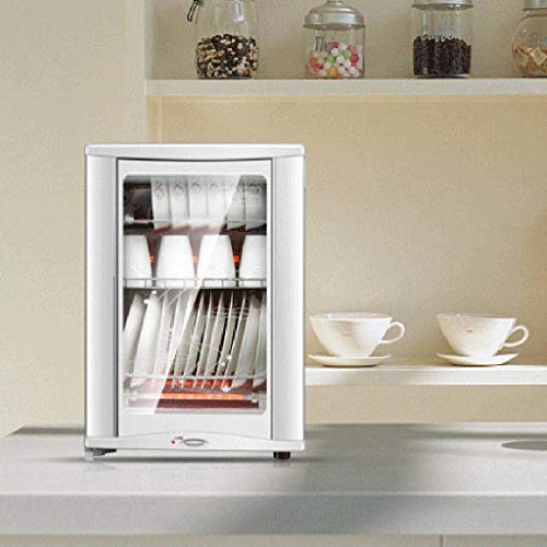 Mini Esterilizador Comercial Pie DesinfeccióN Armario Hogar Secador PequeñO Acero Inoxidable Estante De Almacenamiento 42.5 * 36.5 * 61cm, 600 W Gran Capacidad