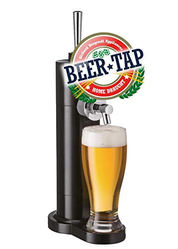Minitirador de cerveza de Richard Bergendi Black Edition - Dispensador Doméstico de Cerveza para Cañas
