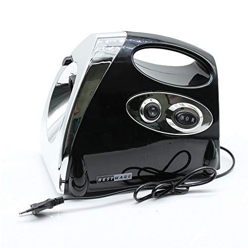 MINUS ONE Máquina eléctrica para Picar Carne, Acero Inoxidable, para embutir Salchichas, 2800 W (Negro)