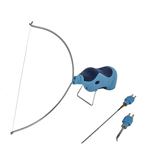 Modelcraft PSS1060 Herramienta quemador 3 en 1, con cuchilla, quemador de alambre y cortador, color azul y plateado