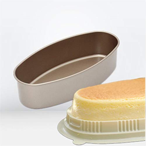 Molde de cocción antiadherente Bandeja Horno Baking antigua temprana tarta de turrón bandeja de pan crujiente de la galleta del copo de nieve oval herramienta de cocina de pastelería Equipo Producción