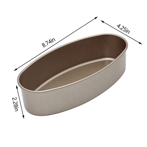 Molde de cocción antiadherente Bandeja Horno Baking antigua temprana tarta de turrón bandeja de pan crujiente de la galleta del copo de nieve oval herramienta de cocina de pastelería Equipo Producción