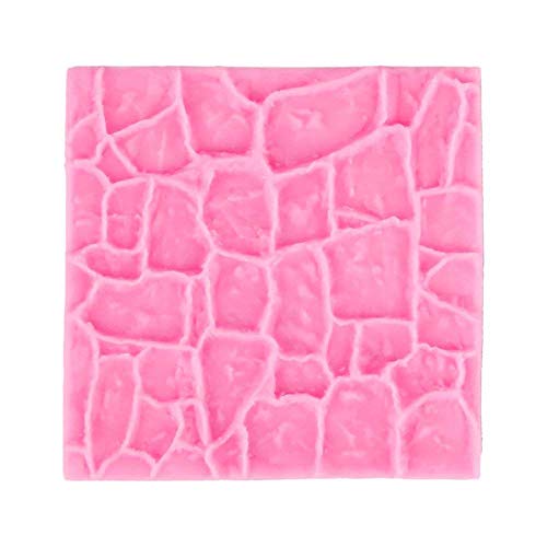 Molde de silicona 3D con diseño de castillo antiguo, para decoración de pasteles de chocolate, galletas