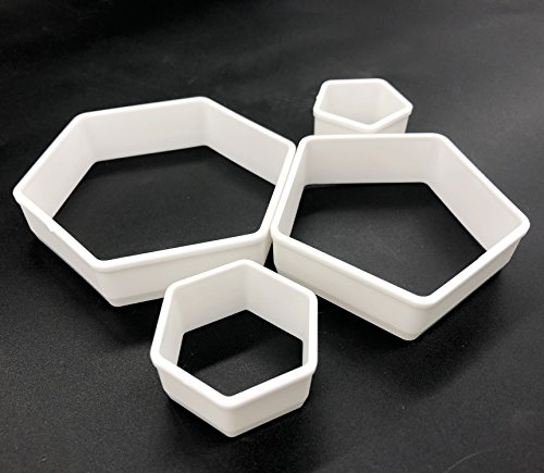 Moldes de fútbol para decoración de tartas, postres y postres, juego de 4 piezas, moldes de fondant de fútbol para manualidades