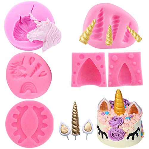 Moldes de silicona para fondant, decoración de tartas, herramientas para hacer bricolaje, dulces, chocolate, cubitos de hielo, jabón, etc.