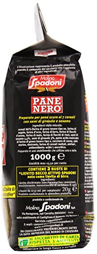 Molino Spadoni Farina 1Kg Pane Nero