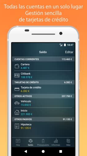Money Pro - Finanzas personales, Presupuesto