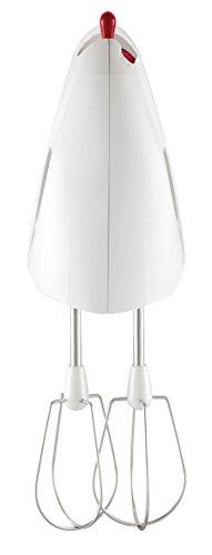 Moulinex Easymax HM2501 Batidora de varillas y amasadora de 200 W 5 velocidades, dos sets de varillas, compacta y facil de guardar