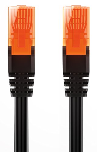 mumbi 26594 Cat.5e S/FTP Cable de Red Ethernet LAN Patch con conectores RJ-45 25.0m, negro