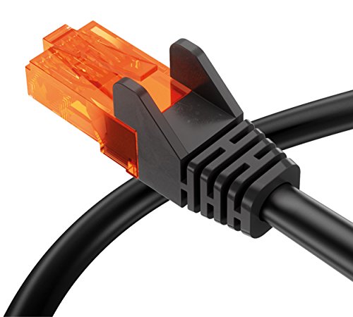 mumbi 26594 Cat.5e S/FTP Cable de Red Ethernet LAN Patch con conectores RJ-45 25.0m, negro