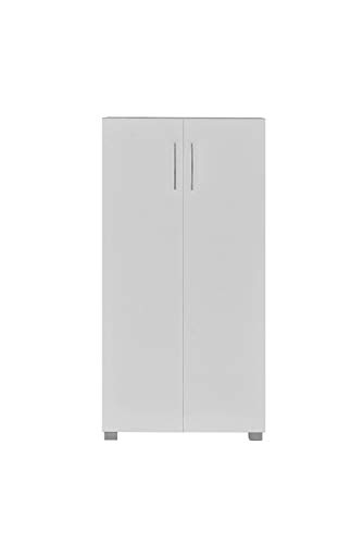 Myoshome - Mueble Zapatero Armario De 60 x 32 x 124 cm Sileno (Roble)