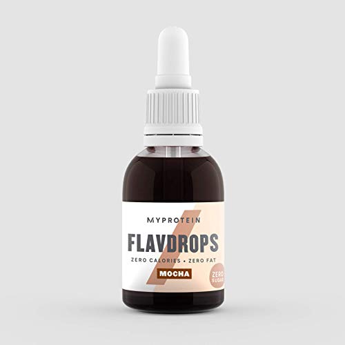 MyProtein Flavdrops Liquid Flavouring Saborizante Natural, Sabor Mocha - 50 ml