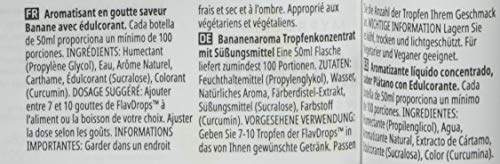 MyProtein Flavdrops Saborizante Natural, Sabor Plátano - 50 ml