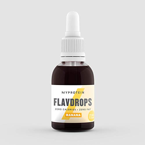 MyProtein Flavdrops Saborizante Natural, Sabor Plátano - 50 ml