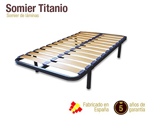 Naturconfort Somier de láminas, Haya, 80x180