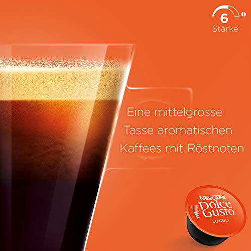 Nescaf Dolce Gusto - Lungo - 3 Paquetes de 16 Cpsulas - Total: 48 Cpsulas