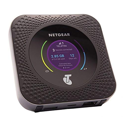 NETGEAR MR1100 - Router 4G SIM, Nighthawk con Velocidad hasta 1 Gbps, Conecta hasta 20 Dispositivos WiFi, wifi Portatil 4G con Cualquier SIM