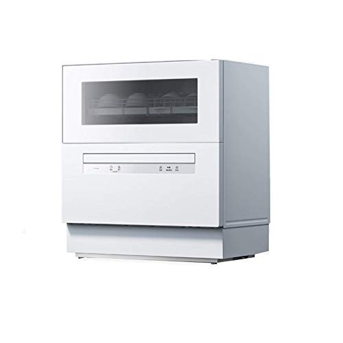 NMBD Compacta Encimera Lavavajillas, Lavadora Temperatura de hasta 80 Grados; C, Lavado rápido en 29 Minutos, Ninguna instalación de lavavajillas (1170W) KAIRUI