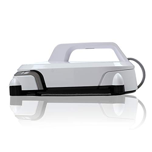 Novohogar Robot Limpiacristales W-Clean900, 75W, 70dB. Navegación Inteligente. 3 Modos de Limpieza, Función Escurrir y Detector de Marcos de Ventana. Potente Agarre a la Ventana por Succión
