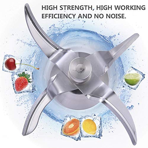 N/P Cuchilla Mezcladora De Cuchilla De Acero Inoxidable para TM5 Vorwerk Thermomix Máquina De Cocina Licuadora De Repuesto Afilada Alternativa Aparato De Cocina Mezcla Y Calefacción Máquina De Cocina